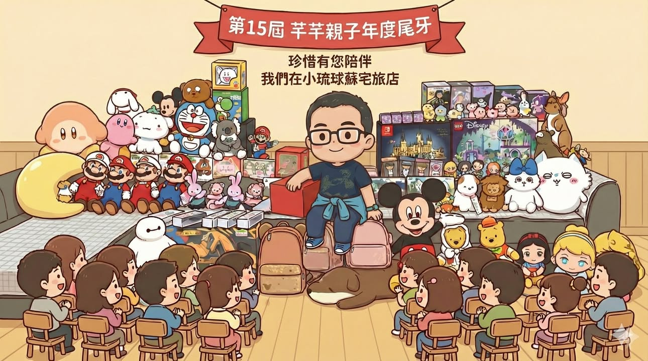 ❤️ 15年的堅持，只為了看到孩子們的笑容。

「珍惜有您陪…